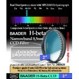 BAADER 巴德H-Beta 8.5nm 2英寸窄带滤镜